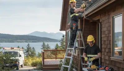 Tacoma WA plumber repairing residential plumbing for local repair service