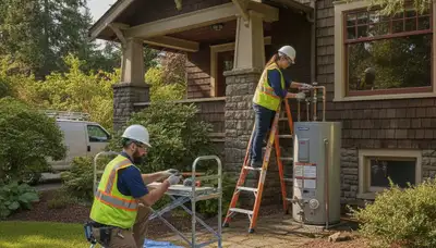 Plumber providing repair services in Tacoma, WA for a local plumbing business