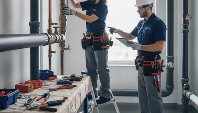 Tacoma, WA plumber repairing a residential pipe for plumbing service