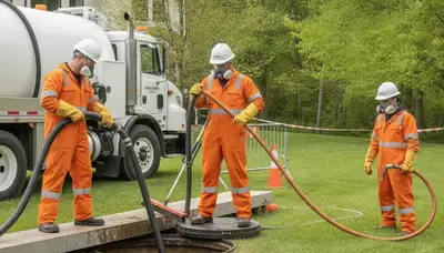 Septic tank cleaning service in Tacoma, WA by On Call Plumbers for residential plumbing maintenance