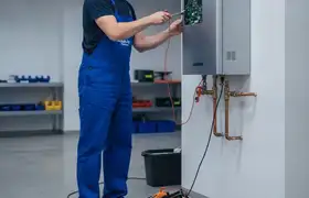 Water heater repair service for Tacoma, WA plumbing company homepage widget